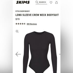 SKIMS Fits Everybody Bodysuit